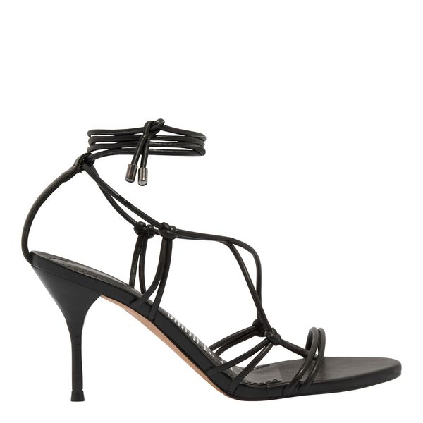 Sandália Napa Soft Preta Amarração