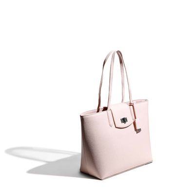 Bolsa Shopper Caviar Rosa