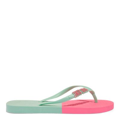 Chinelo Flip Flop Borracha Verde Berilo