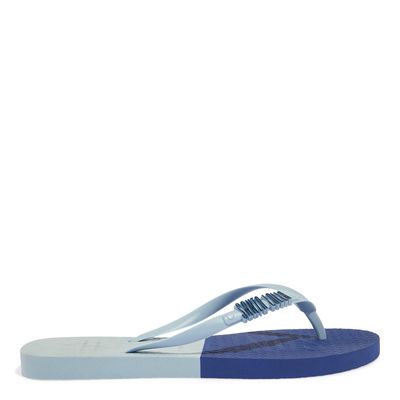 Chinelo Flip Flop Borracha Azul Gelatto