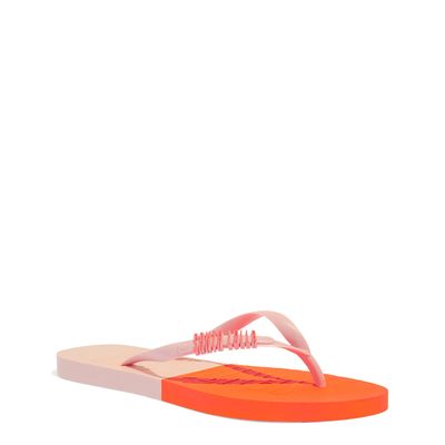 Chinelo Flip Flop Borracha Soft Rosa