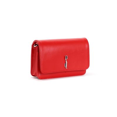 Bolsa Soft Vermelha Alça Transversal