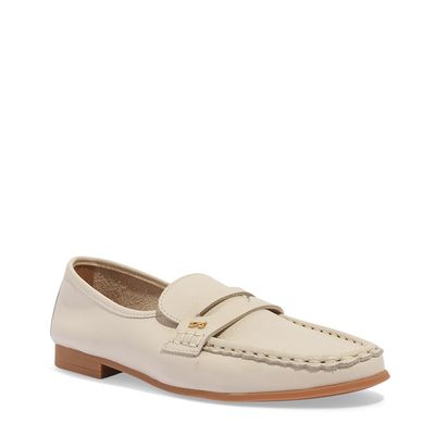 Mocassim Couro Floater Off White