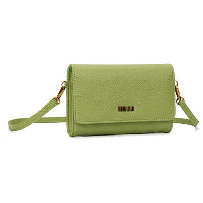 Bolsa Carteira Floater Verde Alça Transversal