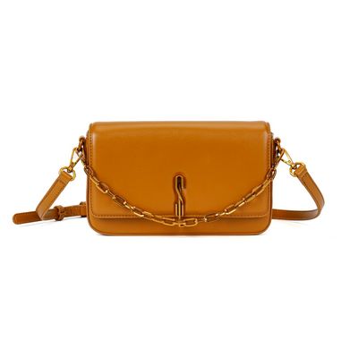 Bolsa Soft Marrom Alça Transversal