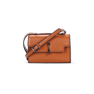 Bolsa Soft Marrom Alça Transversal