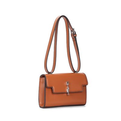 Bolsa Soft Marrom Alça Transversal