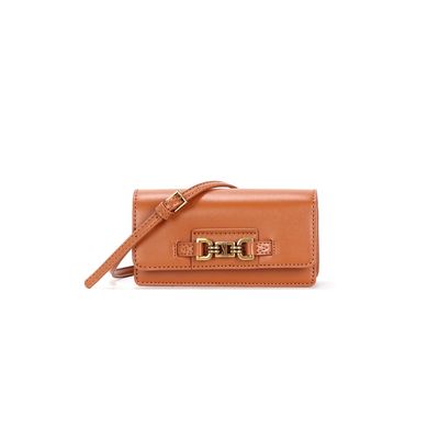 Bolsa Soft Marrom Alça Transversal