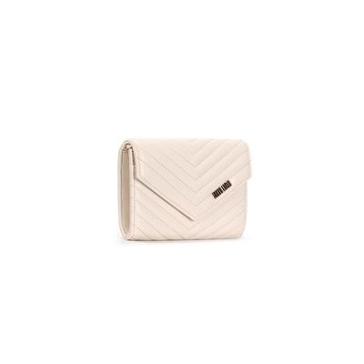 Bolsa Carteira Envelope Soft Off White Alça Corrente