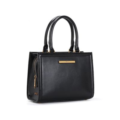 Bolsa Tote Soft Preta Alça Dupla