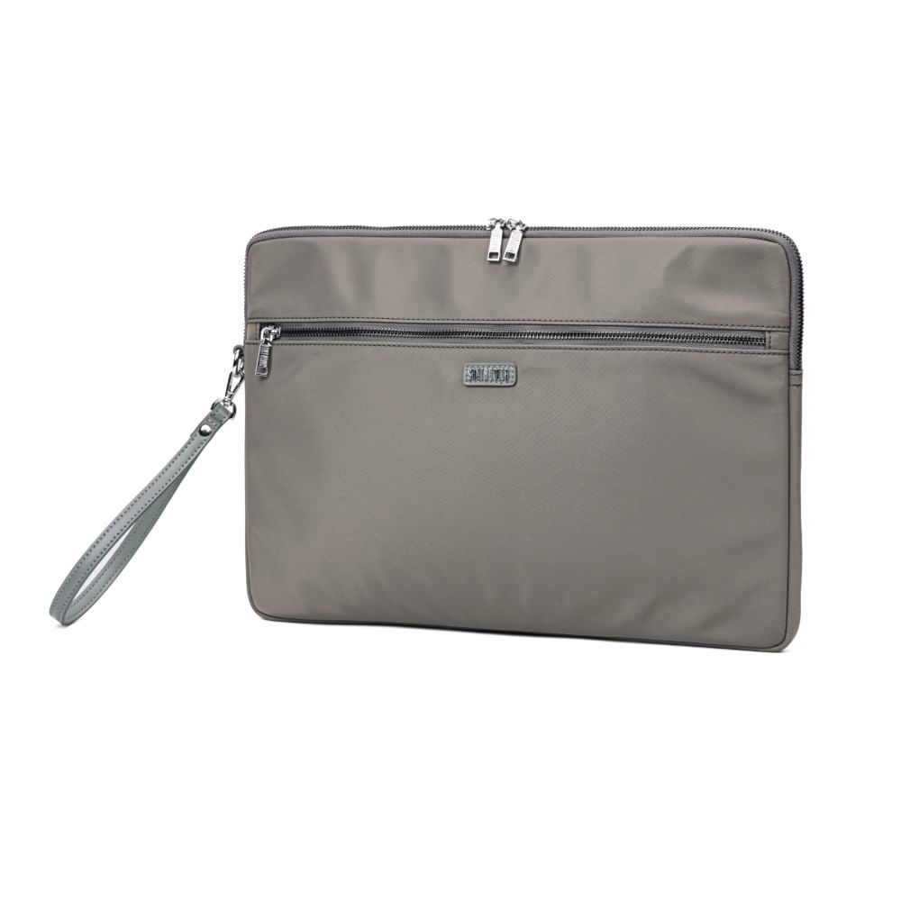 Encontraproduto.com.br - Porta Notebook Nylon Verde Pistache