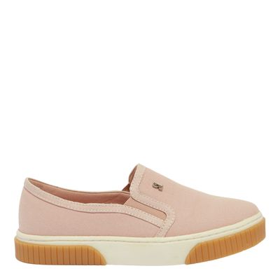 Tênis Slip On Lona Rose West