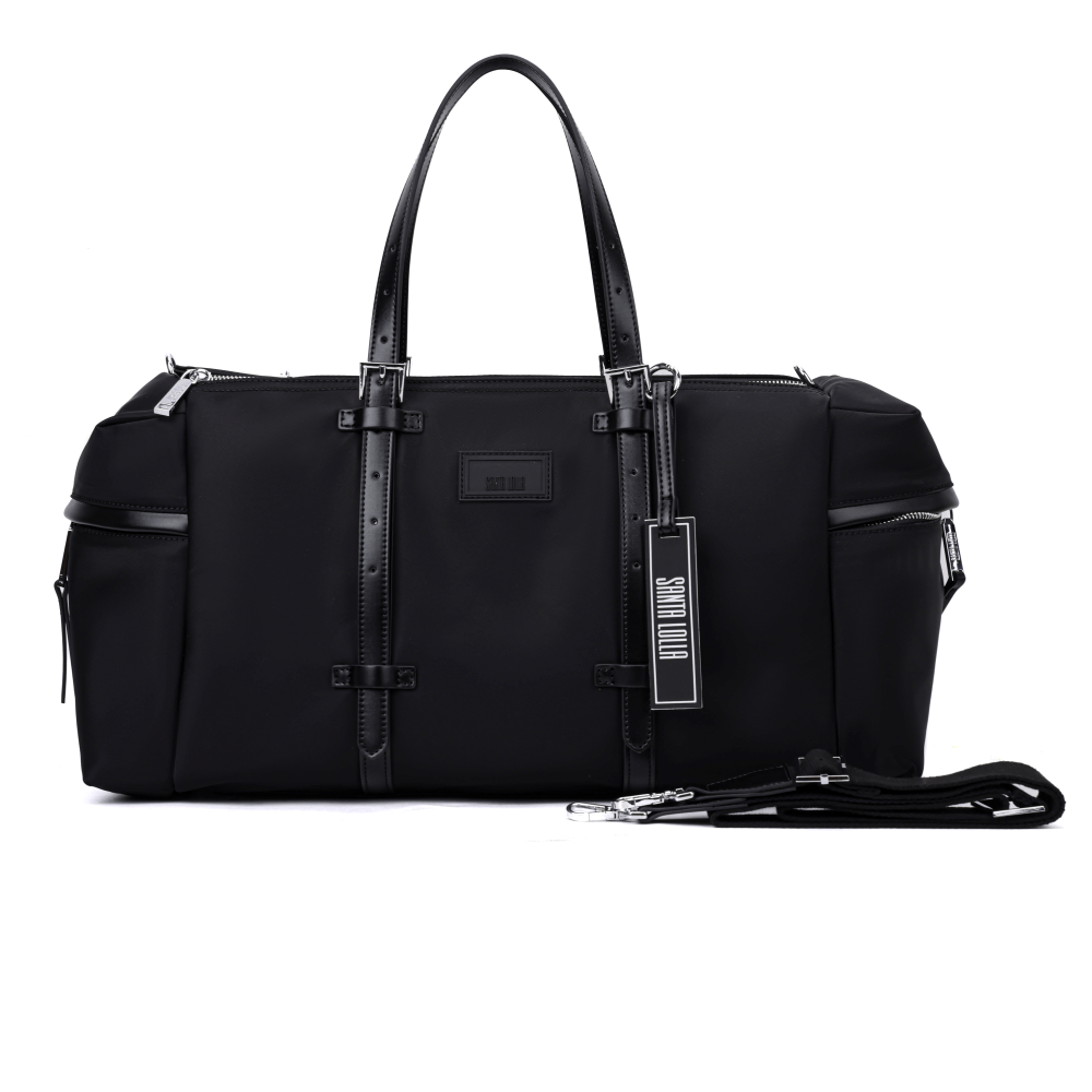 Mala Viagem Nylon Grande Preta