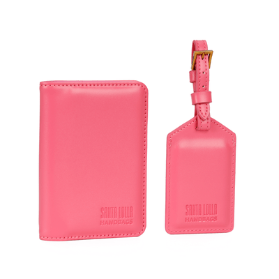 Kit Porte Passaporte E Tag Rosa Pink