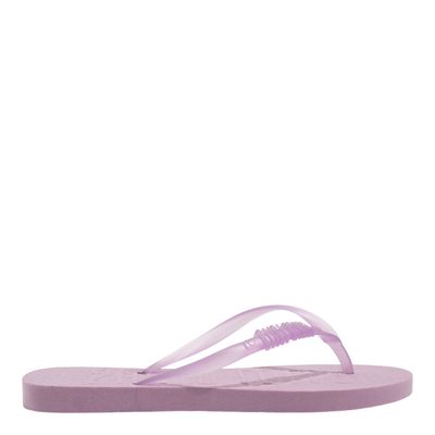 Flip flop borracha lilas lupine