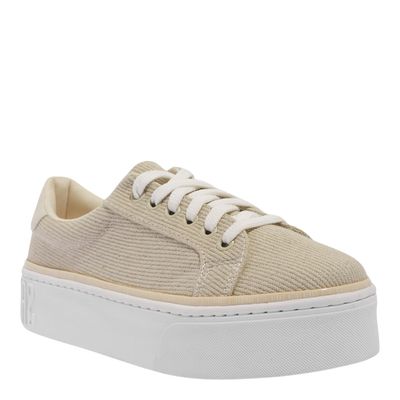 Tenis linho sarja natural