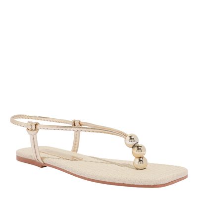 Rasteira napa soft ouro light