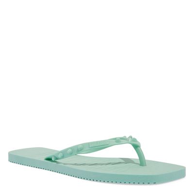 Chinelo Flip Flop Borracha Verde Agua