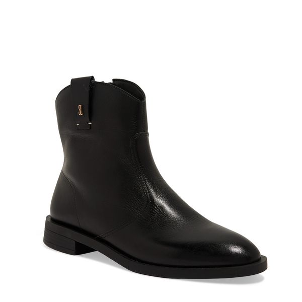 Bota Couro Nobre Soft  Cano Curto Preta