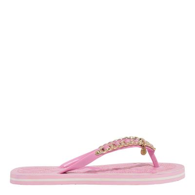 Chinelo Flip Flop Verniz Rosa Tutti Fruti
