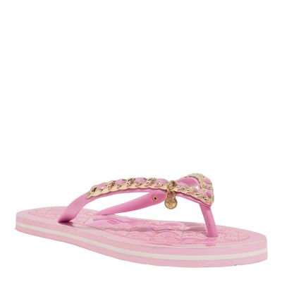 Chinelo Flip Flop Verniz Rosa Tutti Fruti