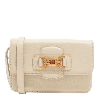 Bolsa Média Vanilla Couro Floater Transversal Bridão
