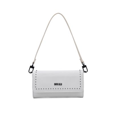 Bolsa Carteira Pequena Risco Off White Alça De Ombro