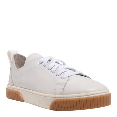 Tênis Couro Floater Liso Branco