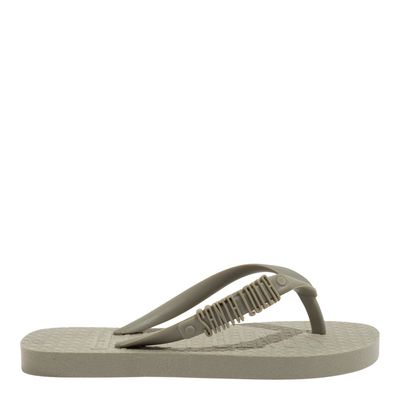 Chinelo Flip Flop Infantil Borracha Verde Pistache