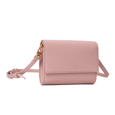 Bolsa Carteira Floater Rosa Mate Alça Transversal
