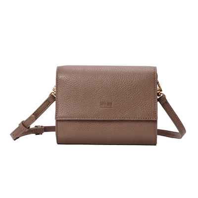 Bolsa Carteira Floater Marrom Alça Transversal