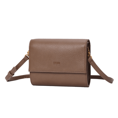 Bolsa Carteira Floater Marrom Alça Transversal