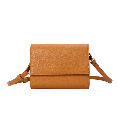 Bolsa Carteira Pequena Floater Caramelo Alça Transversal