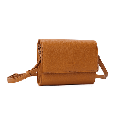 Bolsa Carteira Pequena Floater Caramelo Alça Transversal