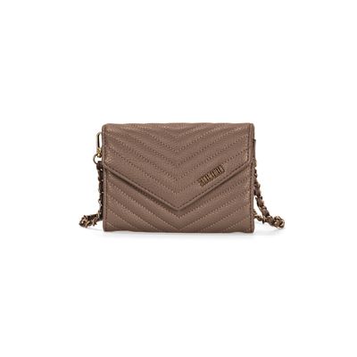 Bolsa Carteira Pequena Floater Marrom Alça Transversal