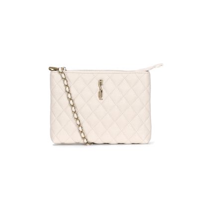 Bolsa Pequena Floater Off White Alça Transversal