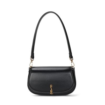 Bolsa Baguete Preto Alça De Ombro