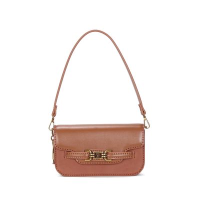 Bolsa Pequena Marrom Alça De Ombro
