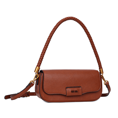 Bolsa Pequena Floater Marrom Alça De Ombro