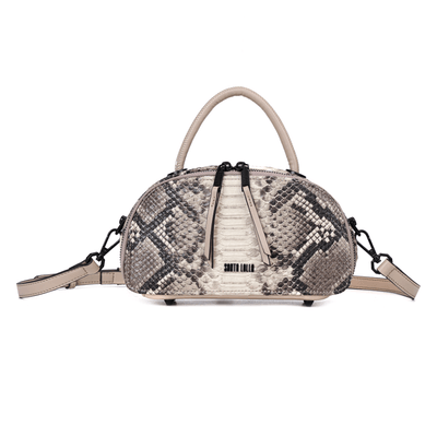 Bolsa Pequena Animal Print Estampa Cobra Duas Alças