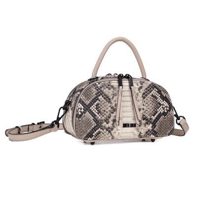 Bolsa Pequena Animal Print Estampa Cobra Duas Alças