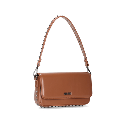 Bolsa Pequena Soft Marrom Safari Alça De Ombro