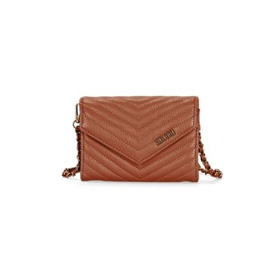 Bolsa Carteira Pequena Floater Caramelo Alça Transversal