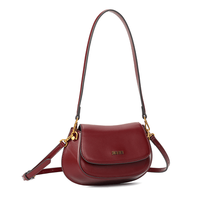 Bolsa Soft Bordô Alça De Ombro