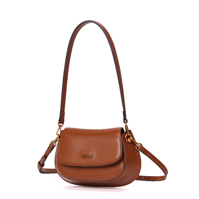 Bolsa Soft Marrom Alça De Ombro
