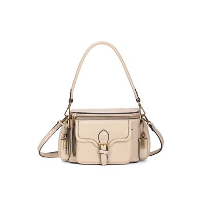 Bolsa Floater Bege Alça De Ombro