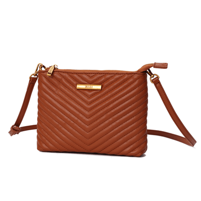 Bolsa Clutch Soft Caramelo Alça Transversal