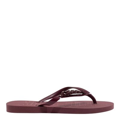 Chinelo Flip Flop Injetado Borracha Bordô