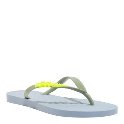 Chinelo Flip Flop Injetado Borracha Azul E Verde