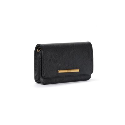 Bolsa Pequena Risco Preto Alça Transversal